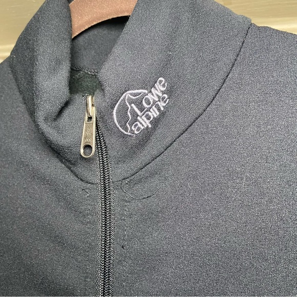 Lowe Alpine Vintage Polartec Fleece Vest Gorpcore Techwear Black Medium - Picture 3 of 5